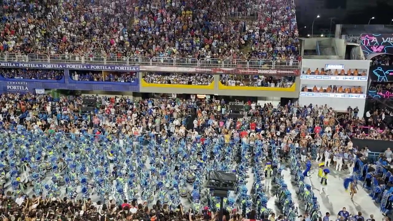 Bateria Estandarte de Ouro da Paraíso do Tuiuti 2023 - Apresentação no 1º módulo de jurados