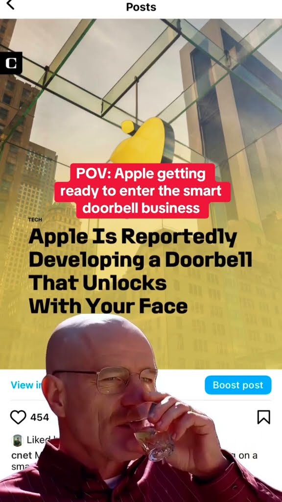Apple is Reportedly Developing a Doorbell That Unlocks With Your Face