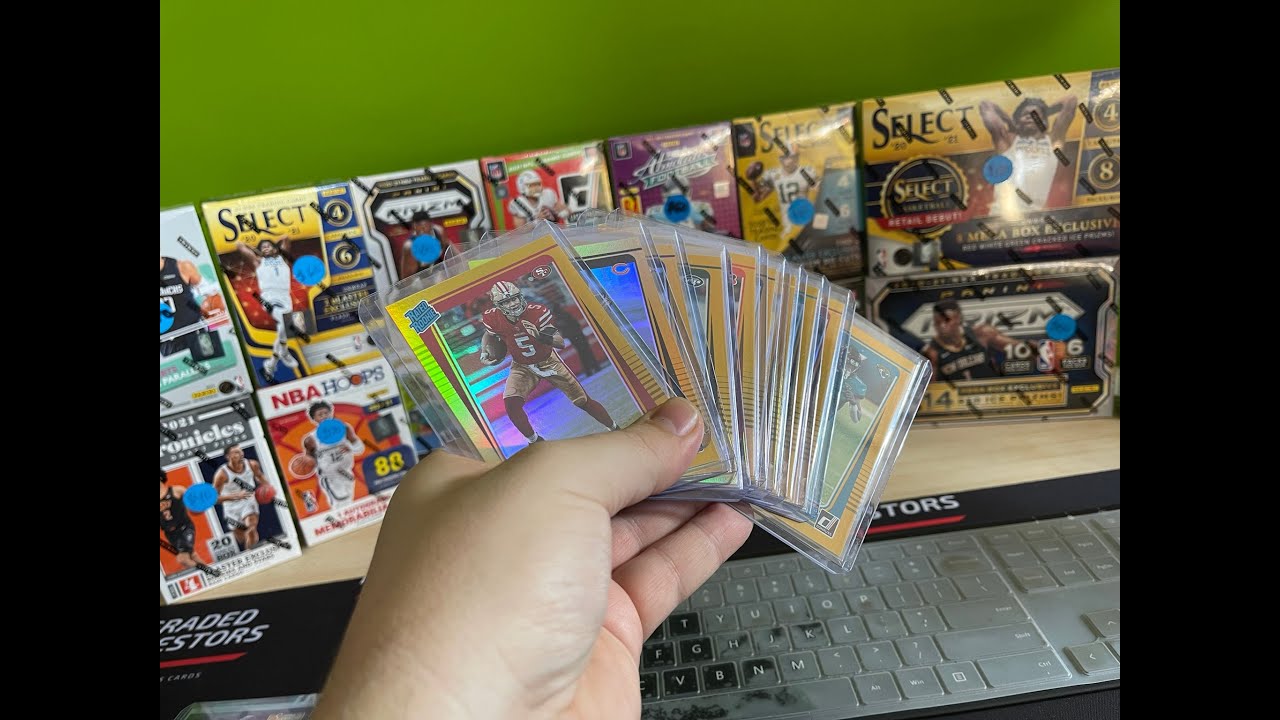 2021 Donruss Football Complete Set Holo Gold Stock Complete Set Unboxing!