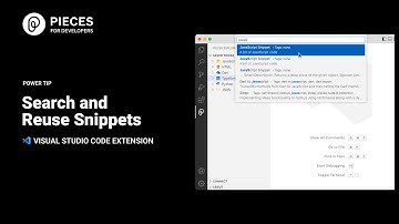 Power Tip: Search and Reuse Saved Snippets | Visual Studio Code Extension