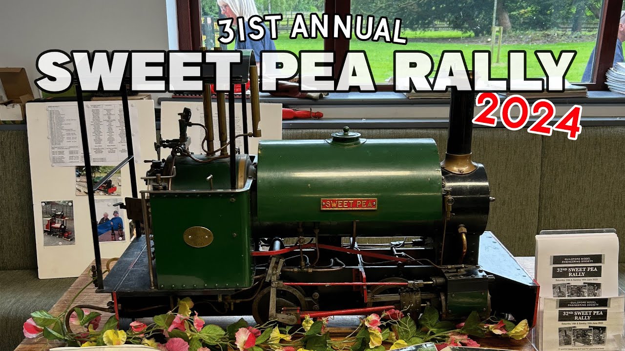 31st 'Sweet Pea Rally' at Leyland Society of Model Engineers 1st & 2nd June 2024