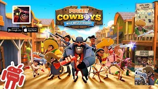 Pocket Cowboys: Wild West Standoff 🔫 🤠 4-player PvP action - Gameplay [1080p] X-View screenshot 4