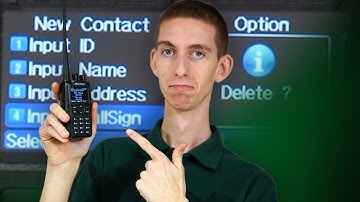 How to add and Delete a Contact on Your AnyTone Radio