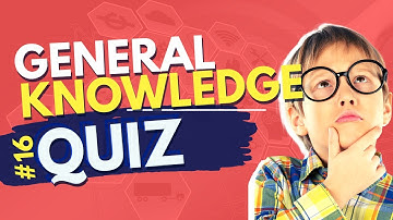 General Knowledge Quiz #16 - Virtual Pub Quiz - 20 Trivia Questions