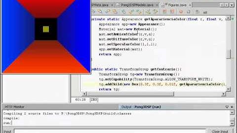 Pong3D con Java3D Video tutorial de Solo Programadores by Jorge Rubira