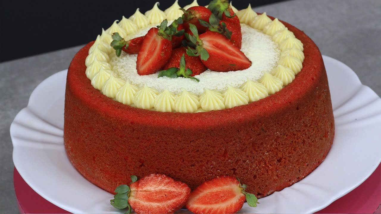 BOLO PISCINA RED VELVET (BALLERINE) COM BRIGADEIRO DE NINHO | CHEF LÉO OLIVEIRA