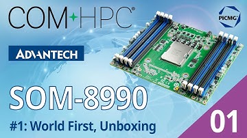 Unboxing COM HPC, Advantech SOM-8990 Eval-Kit in Japan ATJ