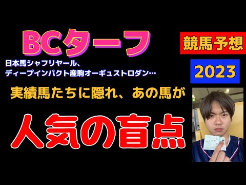 【競馬予想 BCターフ2023】日本馬シャフリヤール、ディープインパクト産駒オーギュストロダン…そんな実績馬たちに隠れ、あの馬が人気の盲点！それはモスターダフ？オネスト？ウォーライクゴッデス？