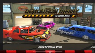 DEMOLITION DERBY MULTIPLAYER GAMES. TUTORIAL HOW TO PLAY TOGETHER screenshot 2