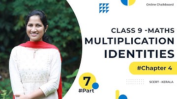 Class 9 || Chapter 4 || MULTIPLICATION IDENTITIES | Part 6 | New Text Book 2024-25  SCERT Kerala