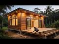 The young man transformed a barren piece of land into his dream home in just 217 days