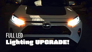 2019+ Toyota RAV4 FULL LED Upgrade! Inside & Outside