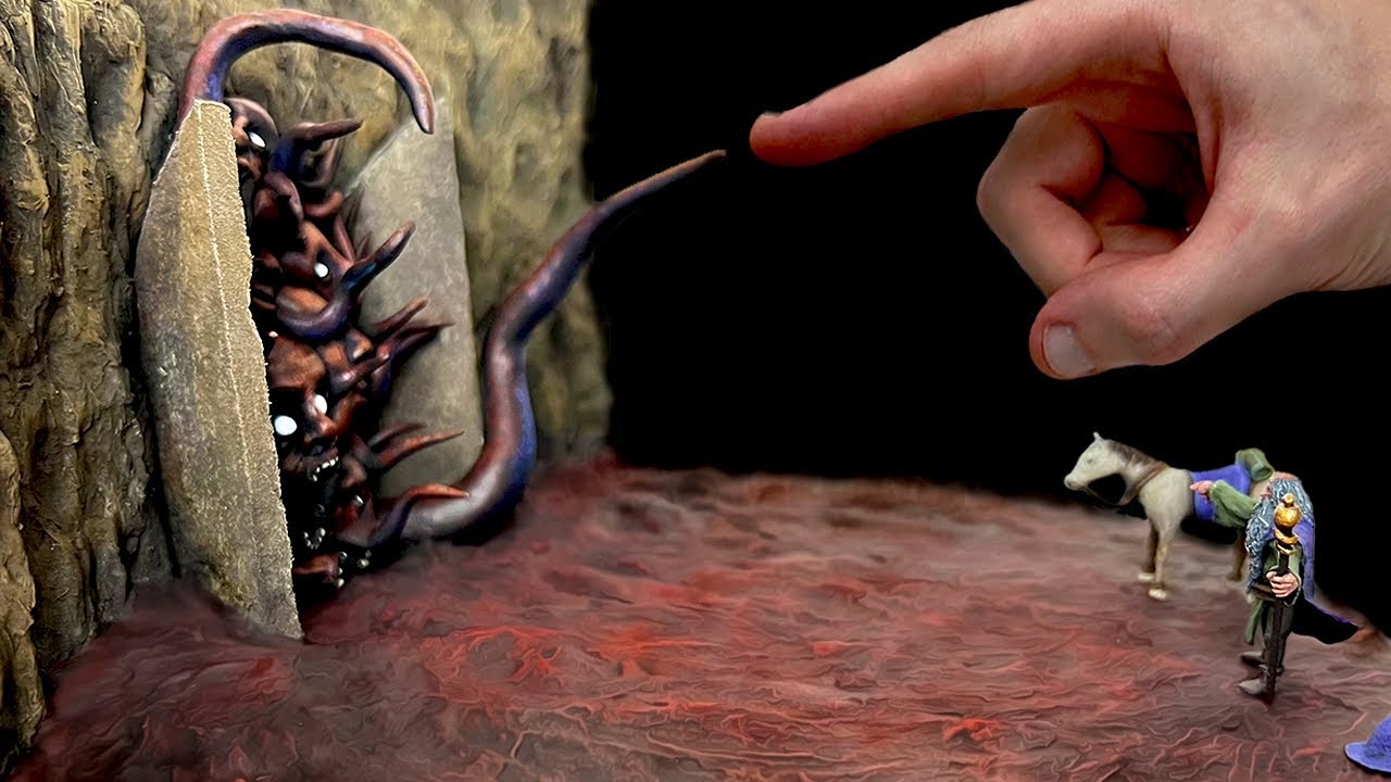 Making a delightfully demonic diorama