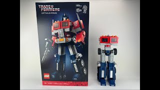 LEGO Livestream Build Transformers Optimus Prime Part 3 (Finish Body) 10302 // Paik4Life Reviews