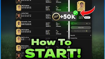 How To START The EAFC 26 Web App! ( Make Your First 50k💰)