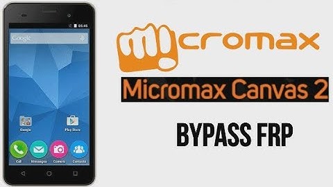 Micromax q4101 frp google id bypass successfully.