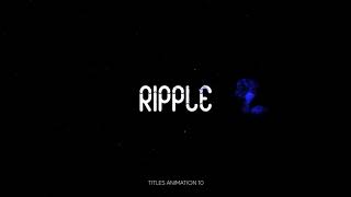TypeHype Titles Animation  Motion Typography Text - After Effects Template