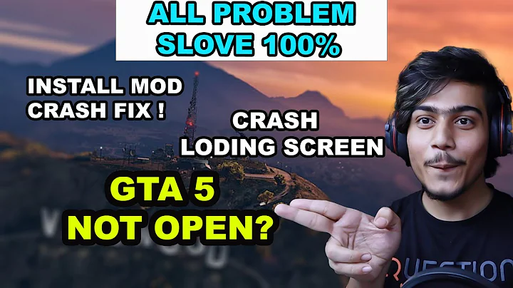 MOD INSTALL THEN GAME CRASH | PROBLEM SOLVED | GTA 5 MODS