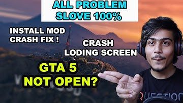 MOD INSTALL THEN GAME CRASH | PROBLEM SOLVED | GTA 5 MODS