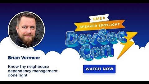 Know thy neighbours: dependency management done right - Brian Vermeer