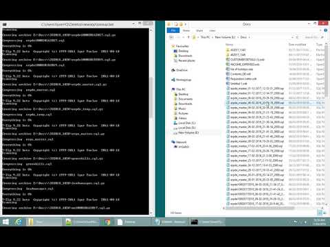 Bulk Backup MYSQL