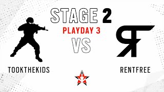 TookTheKids vs RentFree \/\/ NA Challenger League - Stage 2 - Playday 3
