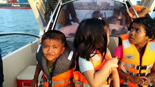 Boating at Chennai Port