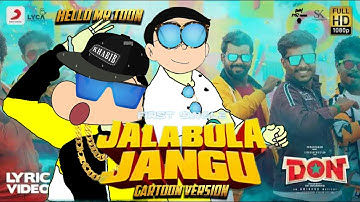 Jalabula Jangu - Don Movie 🎥 Song 😍 Cartoon Version Namma Dons (Shinchan ⭐ Nobita)