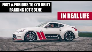 REAL TOKYO DRIFT - czech Nissan 370Z Nismo drift a parking loop