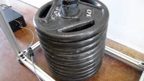 Torxis Servo: Hard at work with 50 kg and 50,000 cycles