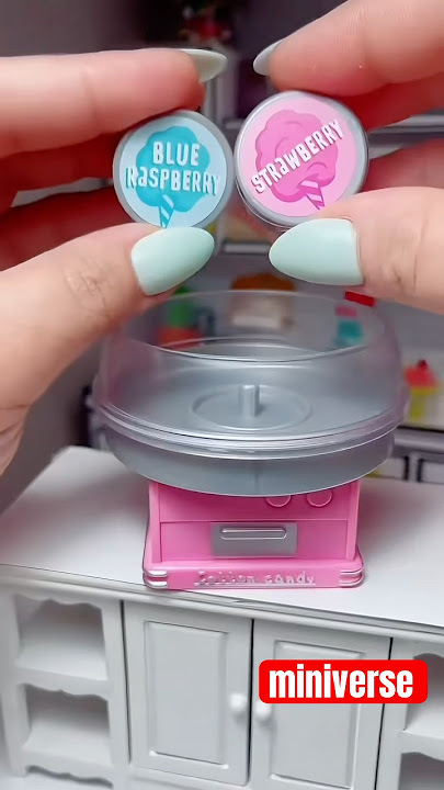 Let’s make miniature Cotton CANDY! 🩷 @officialminiverse #miniverse #miniature #shorts