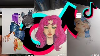 🖌️🎨Teen Titan&#39;s Tik Tok Art&#39;s #2