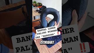 Bantal Leher Premium Untuk Traveling