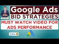 Bid Strategy Google Ads Explained In Hindi 2020 | Google Ads Bid Strategy Types | Google Ads Course