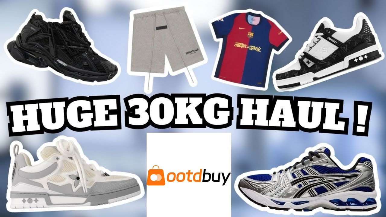 HUGE 30KG OOTDBUY HAUL🔥📦(BEST PANDABUY ALTERNATIVE)