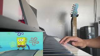 Spongebob Walk Cycle Cover (Sheet Music in Description)