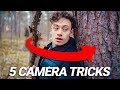 5 SIMPLE CAMERA TRICKS for ACTION MOVIES