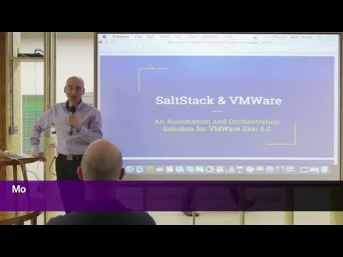 VMware automation via SaltStack