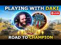 Platoon with Daki for ols champion (No YT Chat – Join Twitch)