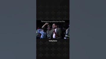 Release to production be like #codingxpress #softwareengineer #production #release #funny #devloper