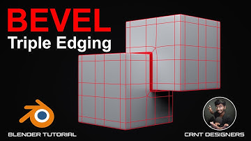 Bevel Triple Edging Trick For Modeling _ Blender Topology Tutorial _ #21