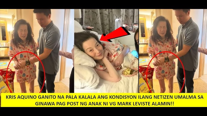 KRIS AQUINO SOBRANG PAYAT NA NETIZEN NAGULAT AT NATAKOT SA KALAGAYAN NI KRIS AQUINO BIMBI NAPAKABAIT