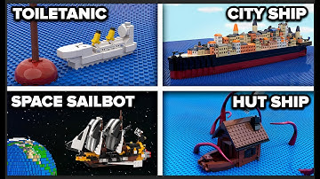 LEGO Cursed Ships Sinking | Animation