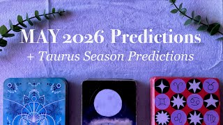 MAY 2026 PREDICTIONS (+Taurus Season) | Pick A Deck