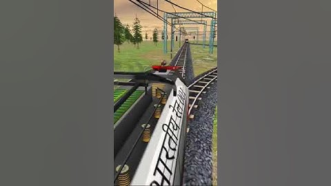 Indian Train racing simulator 2021:#indian #train #racing #simulator #2021 #game #racinggames