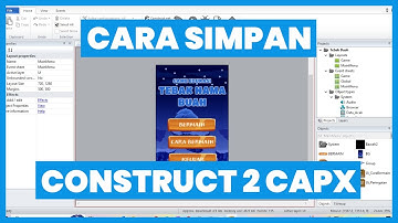 Cara Simpan Project Construct 2 Ke Capx