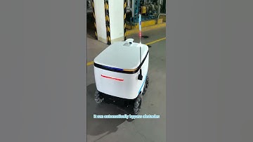 Speedybot Delivery Robot is on the job, an expert in factory delivery #alpharobotics #deliveryrobot