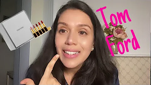 Tom Ford Lipstick Set Unboxing, Swatch & Review! - DayDayNews