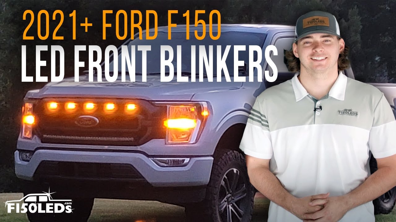 F150LEDS 2021+ Ford F150 LED Front Blinker Bulb Installation - YouTube