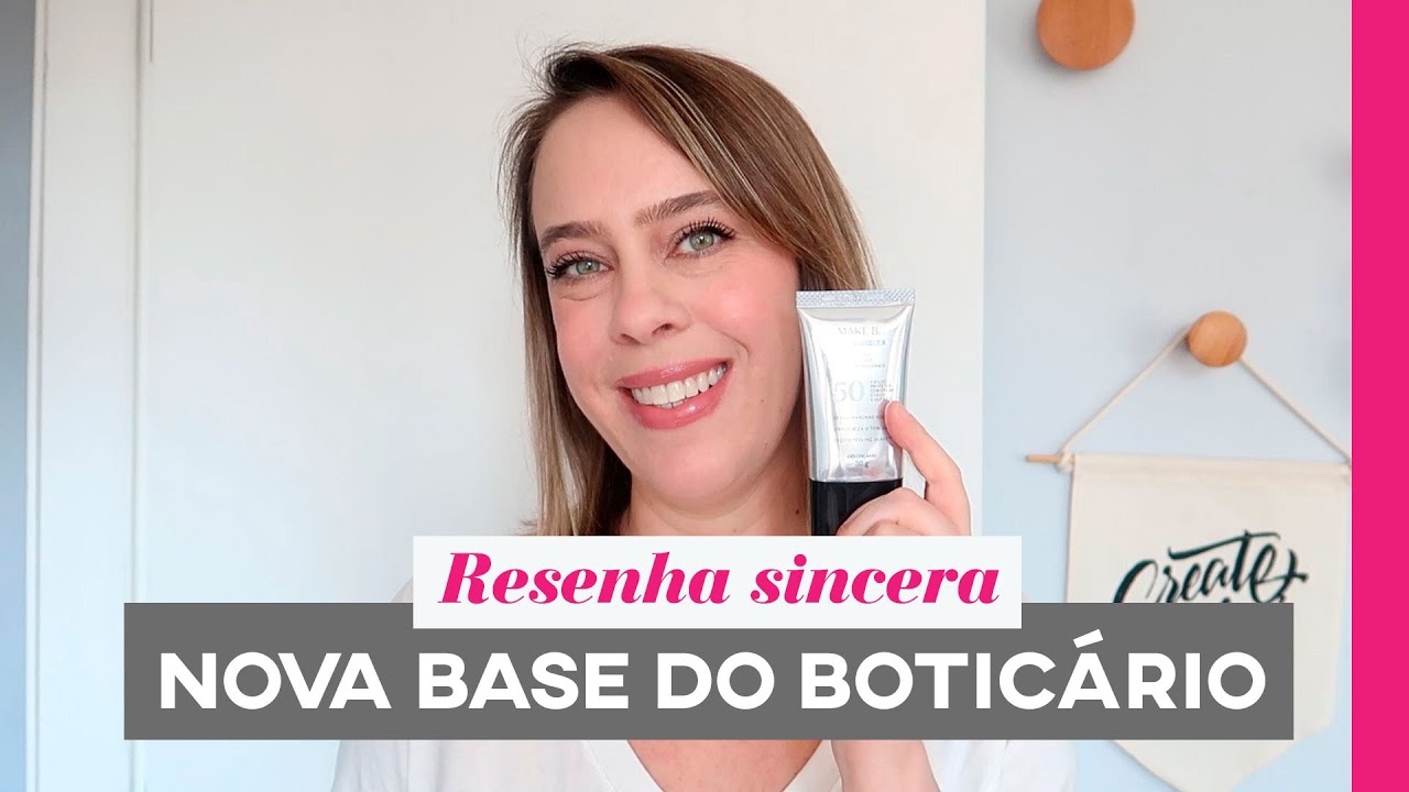 Testei a base Glycolic TX do Boticário na pele oleosa